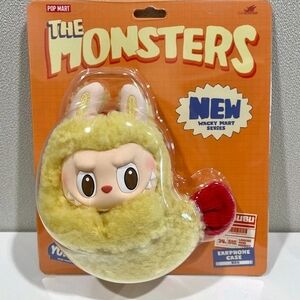 New In Package Pop Mart The Monsters Earphone Case - Yellow and Red